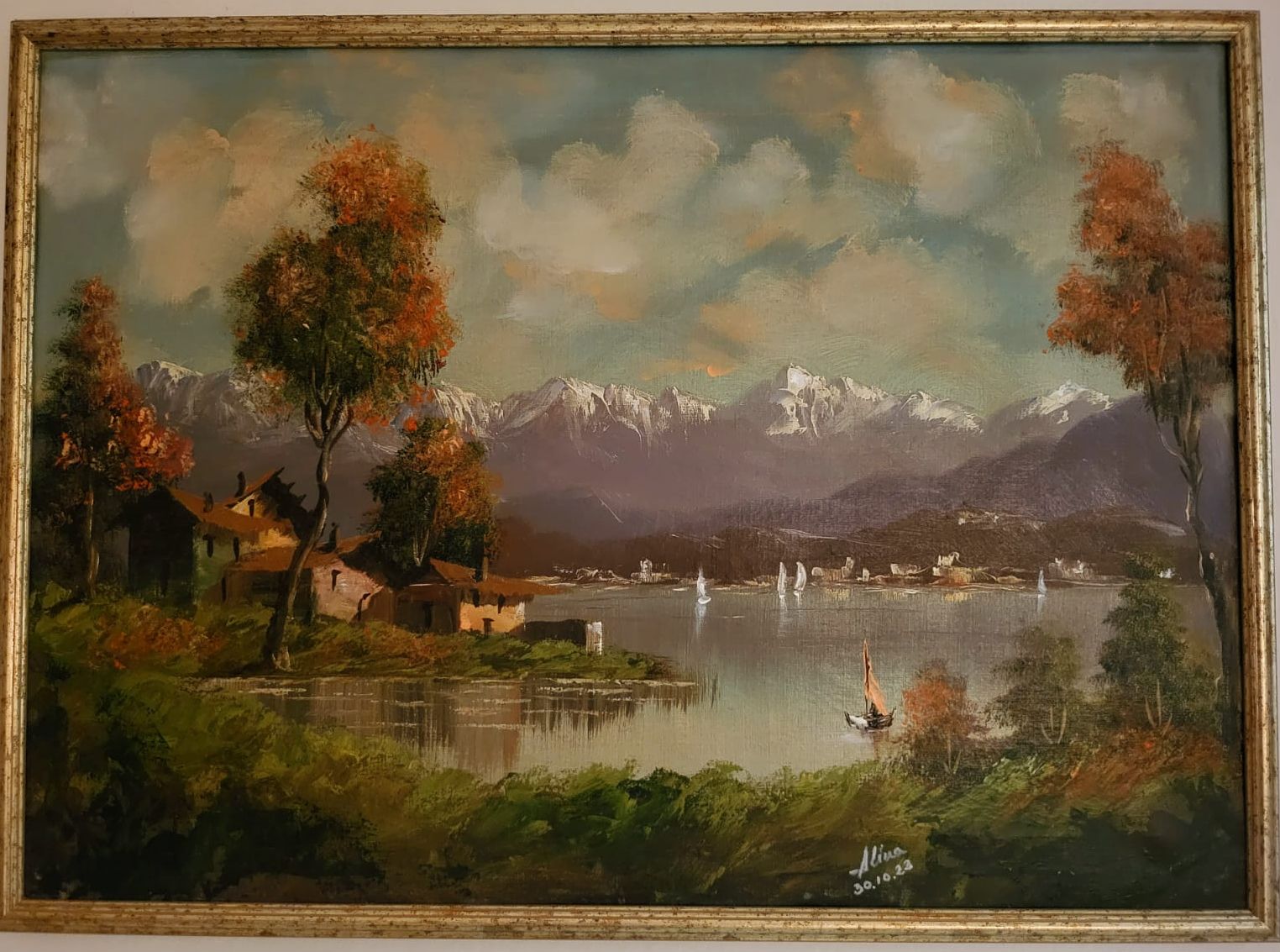 ArteDiAlina.com painting: End of October